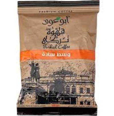 قهوة سادة فاتحة من ابو عوف - 100 جرام