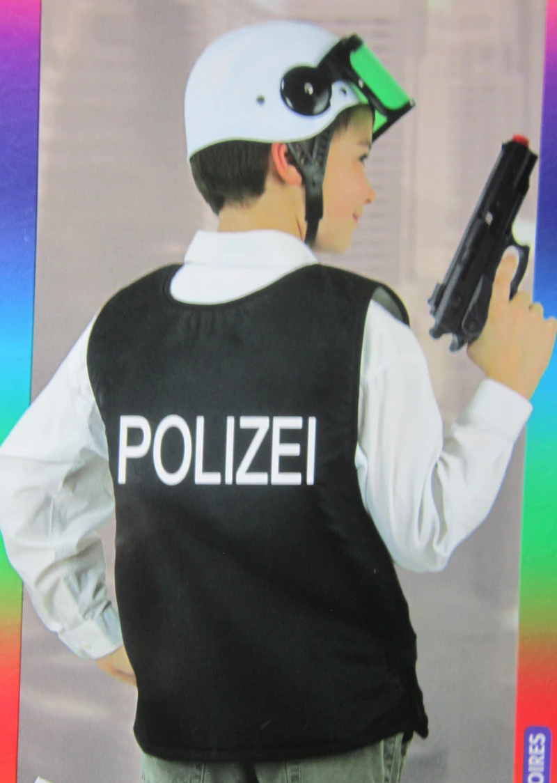 Kostüm Polizeiweste Gr.128