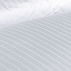 LUNA Damast-Bettwäsche Streifensatin 6/24 mm weiß