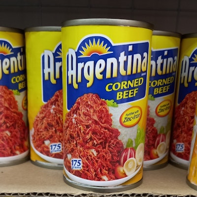 Argentina corned beef (Market17)