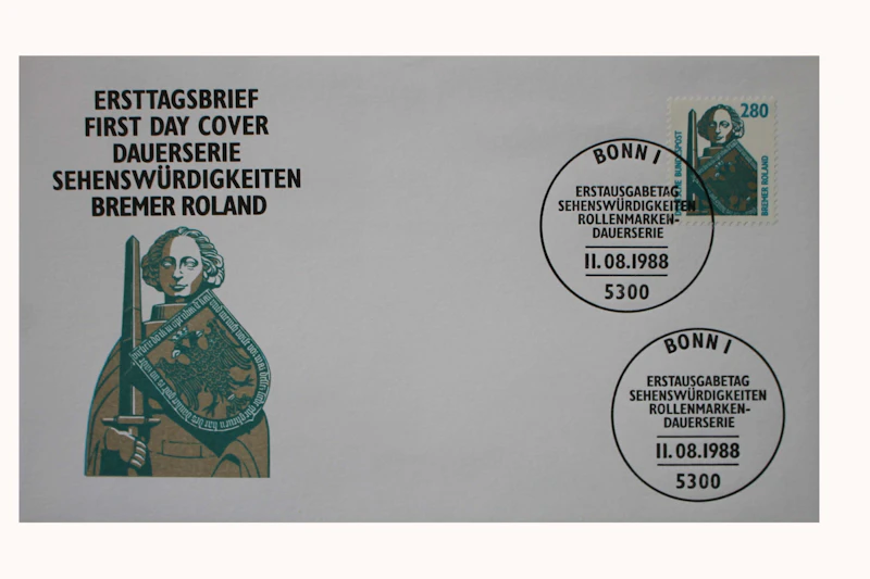 Robbert´s Briefmarken FDC Bund 1988 Freimarken : Sehenswürdigkeiten, MiNr. 1379-81