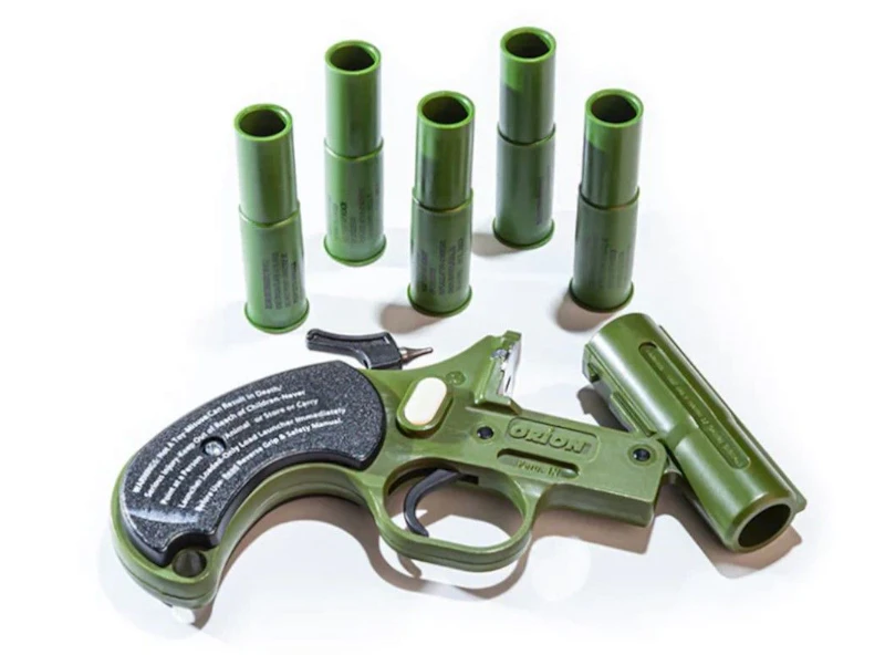 Pistolet de détresse Lance Fusée O&N (US) Compatible 12/50 Gomme cogne 