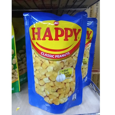 Happy garlic flavor peanuts  (Yoyo Mart)