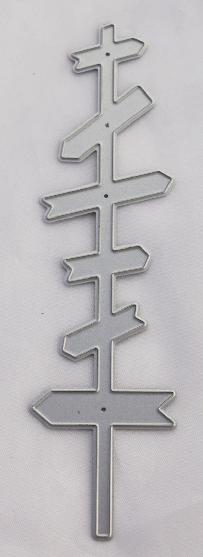 Die Cut - Schablone "Wegweiser"