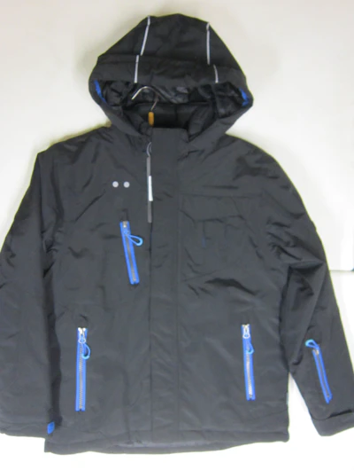 Funktionsjacke Jungen schwarz