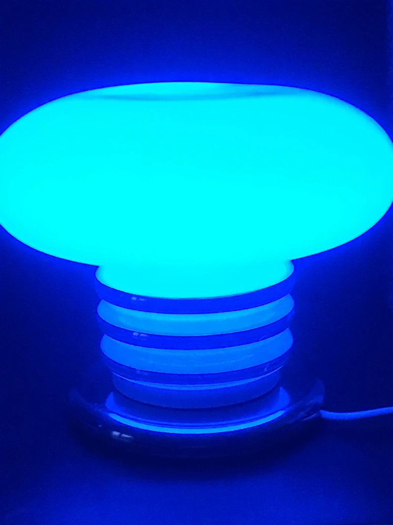 Vintage Mushroom Pilz Glaslampe