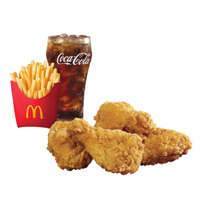 4pcs McWings set (Mcdonald)