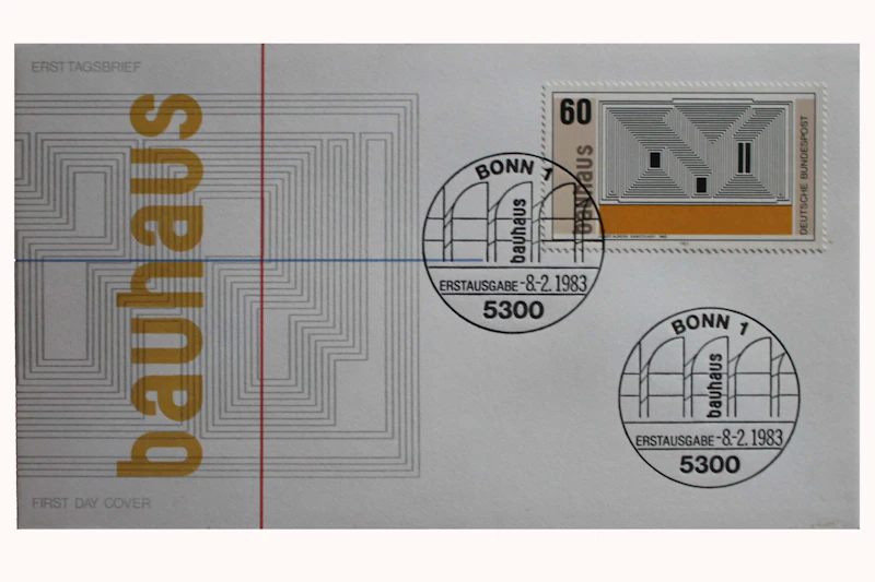 Robbert´s Briefmarken FDC Bund Bauhaus: 100. Geburtstag v. Walter Gropius