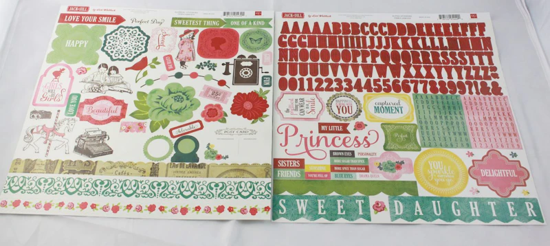 Scrapbook-Set "Jack and Jill", Girl