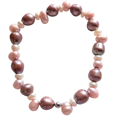 Perlenarmband 3-farbig