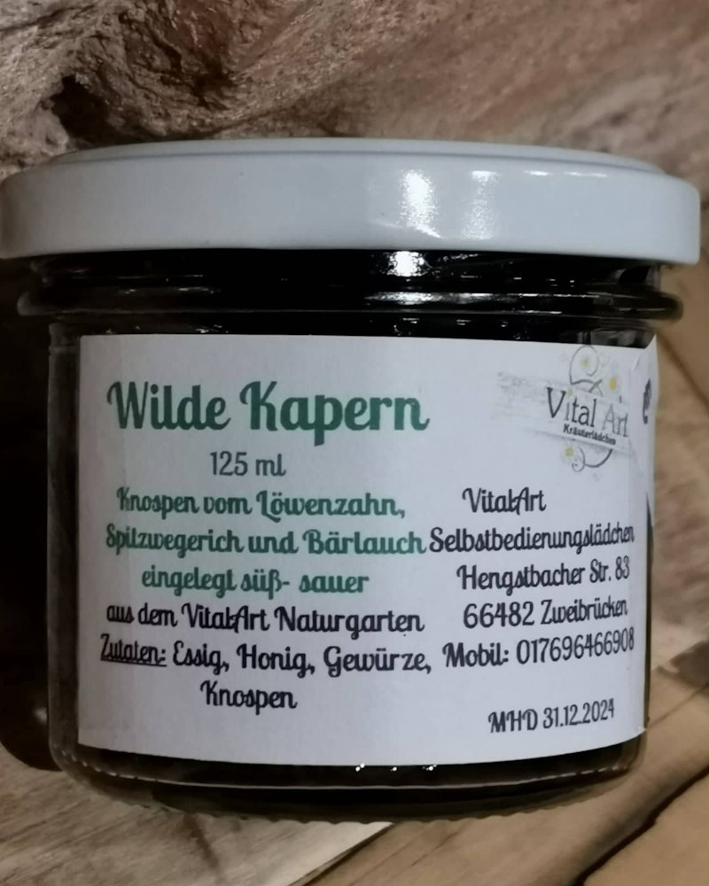 Wilde Kapern, 125ml