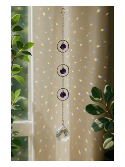 Sonnenfänger mit Amethyst