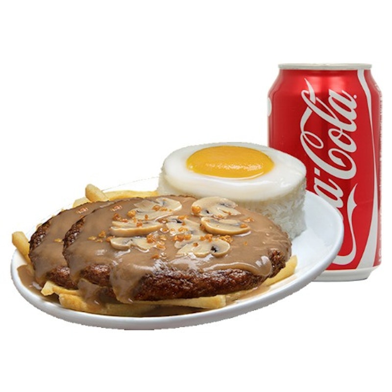 Ultimate Burger Steak with Coke (Jollibee)