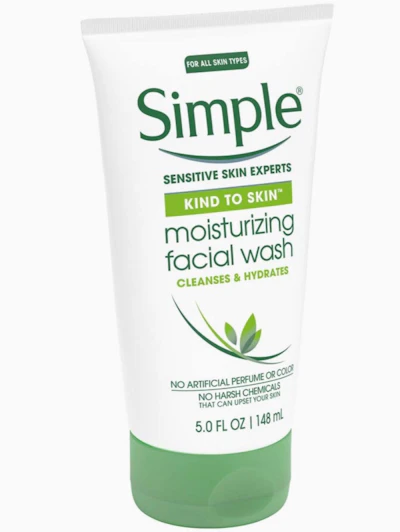 Simple Moisturising facial wash 150ml