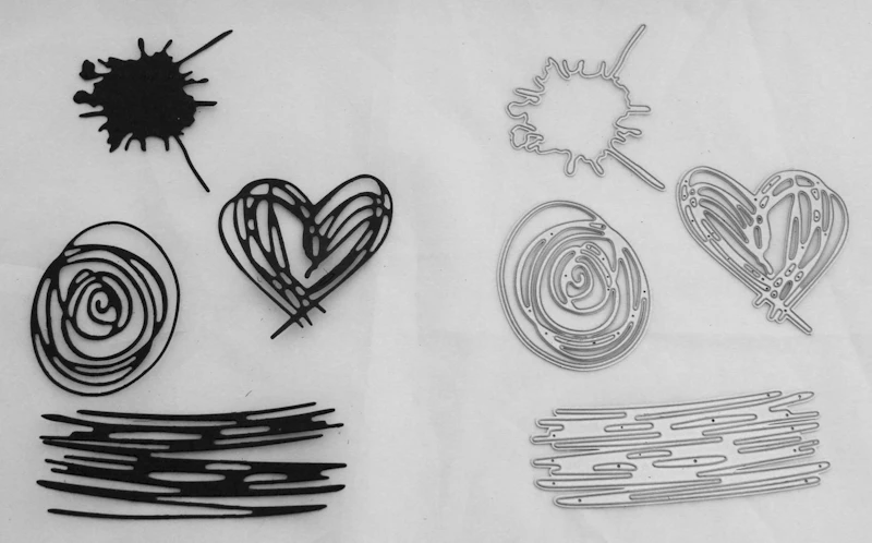 Die Cut - Schablonen - Set "Graffiti"