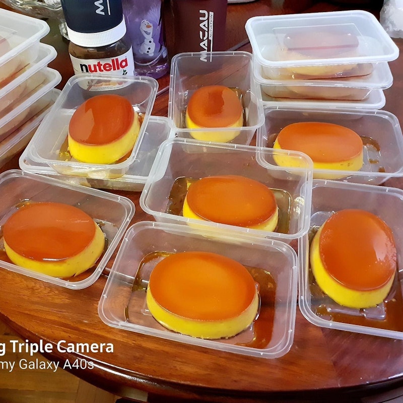 Creamy Leche Flan ( Order before 1 day for preparation by Mujer )