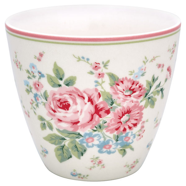 Rice Melamin Becher 2er Set Gro/ß in Pink and Dark Rose Caffee Latte Cup