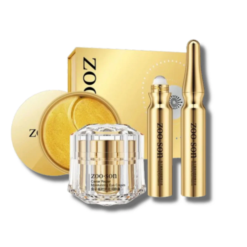 ZOO·SON® CAVIAR EYE SKIN CARE KIT LIFTING FIRMING MOISTURIZING 