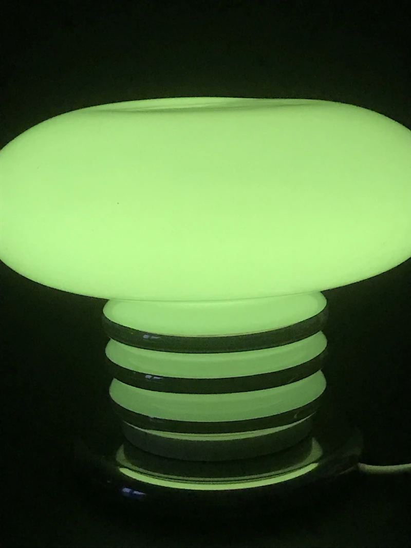 Vintage Mushroom Pilz Glaslampe