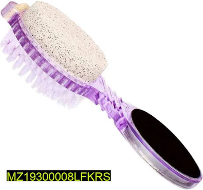 Pedicure footage brush