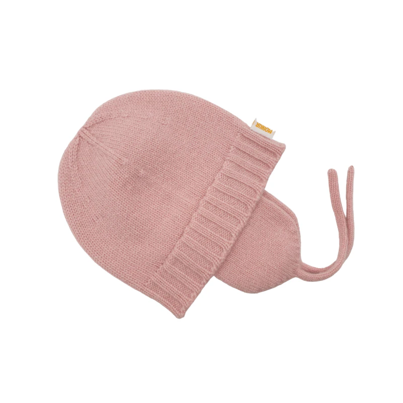 Kaschmir-Babymütze mit Ohren