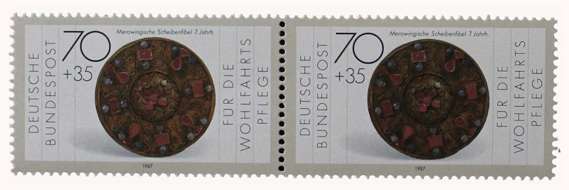 Robbert´s Briefmarken Deutschland MiNr. 1333-36, Wohlfahrt : Gold- und Silberschmiedekunst, Satz 2 mal postfrisch