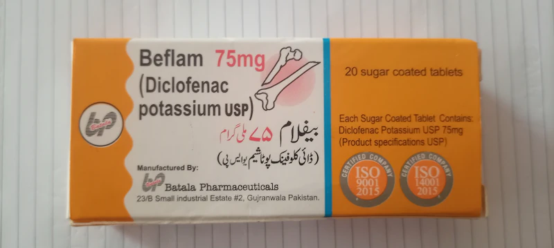 Beflam 75mg tablet 