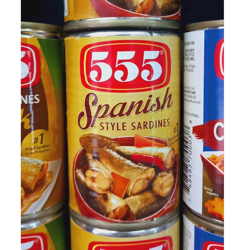 555 Tuna Spanish style sardines (Namaste)