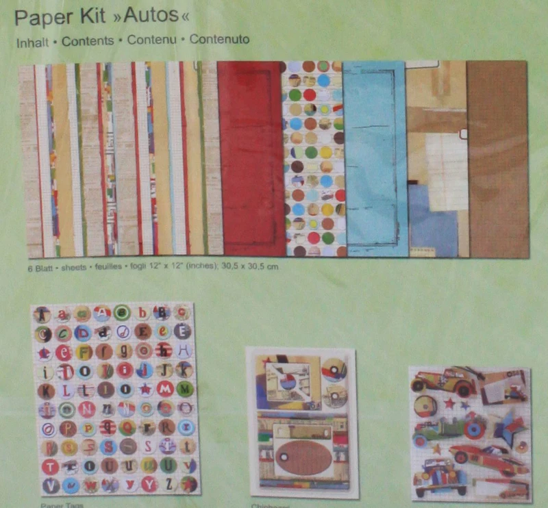 Scrapbook - Set "Autos"