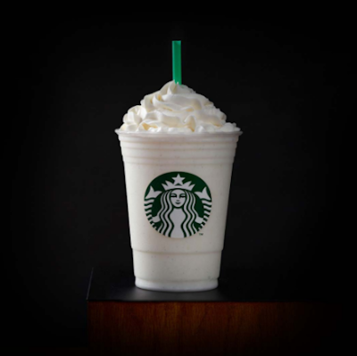 Icy vanilla cream smoothie (Starbucks) 