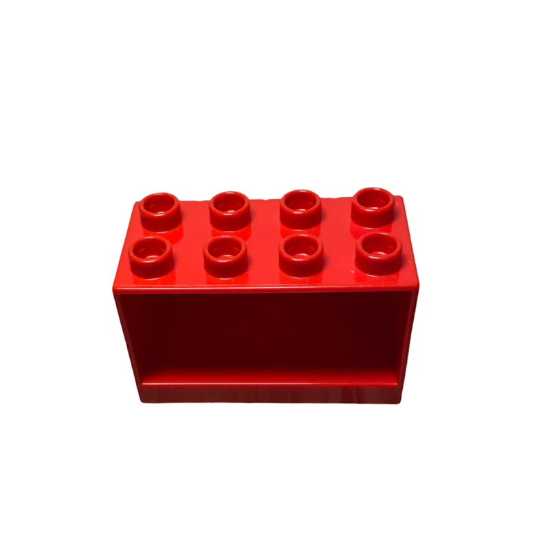 Dachteil rot mit Schindeln