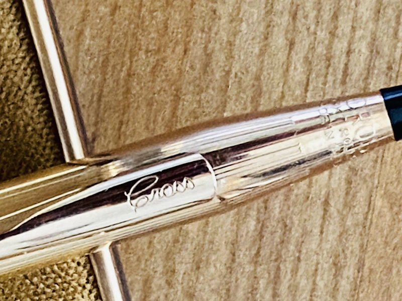 True vintage 1970er Cross Classic Century 14KT Gold 0,7MM Bleistift