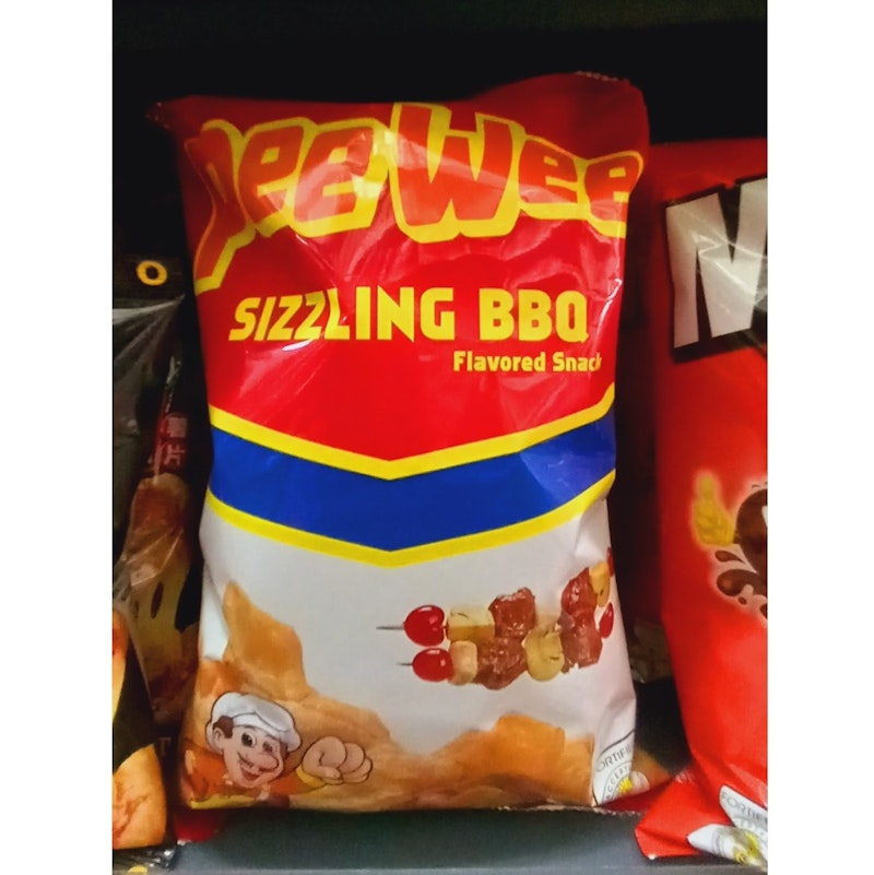 PeeWee Sizzling BBQ chips (Namaste)