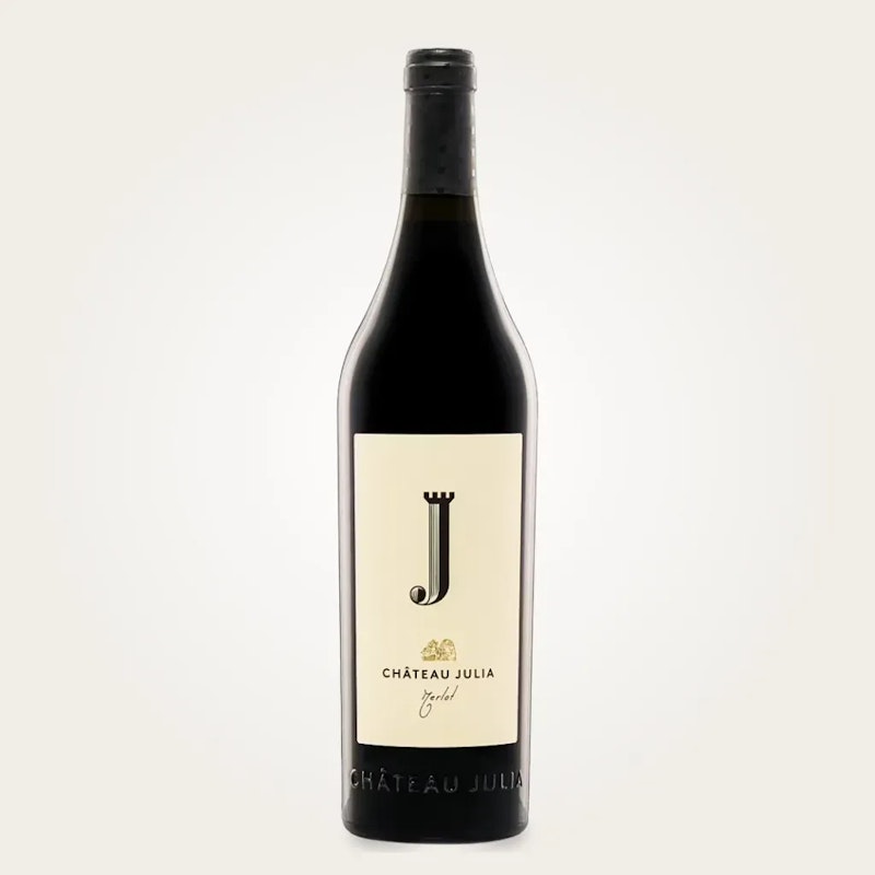 Chateau Julia Merlot Rotwein trocken 0,75 Liter - Costa Lazaridi