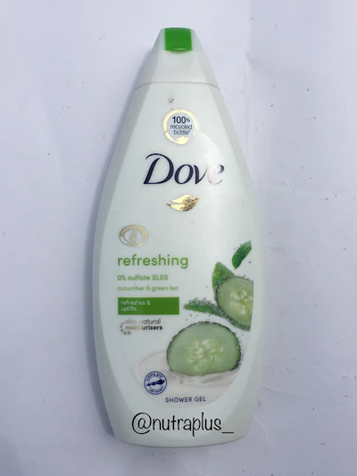 Dove refreshing shower gel with cucumber and green tea 500ml