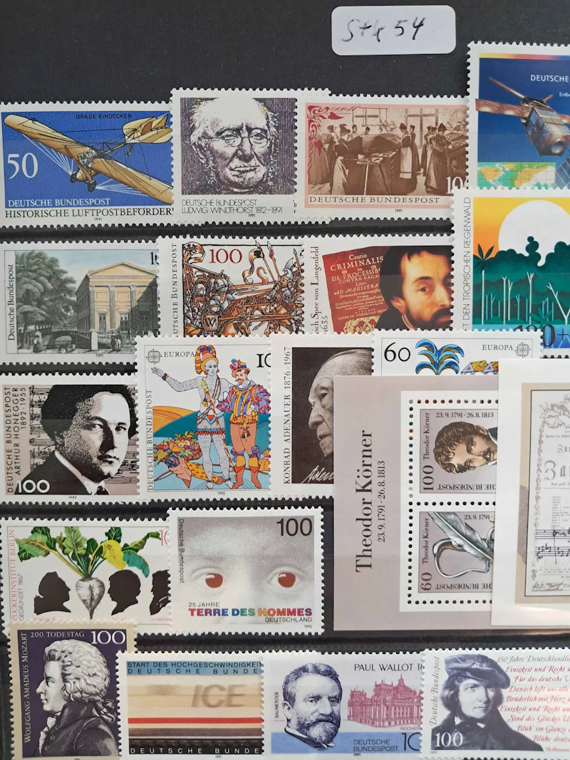 Robbert´s Briefmarken Deutschland Sondermarken Posten postfrisch, Skt 54