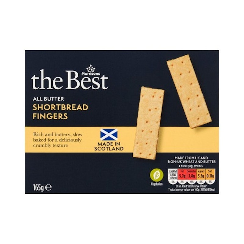 The Best All Butter Shortbread Fingers 165g
