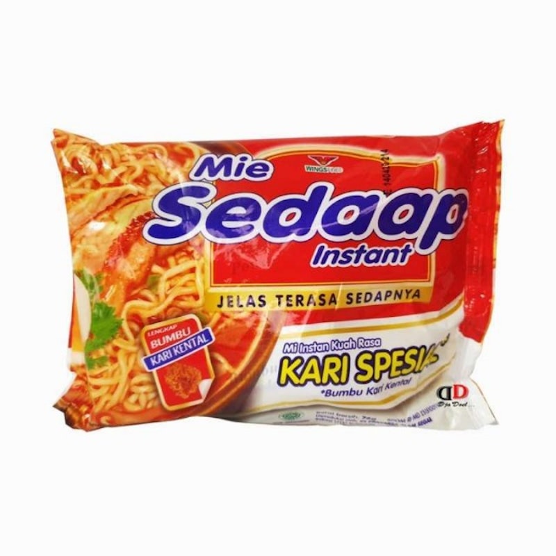 Mie sedaap instan kuan kari special (Indomarket)