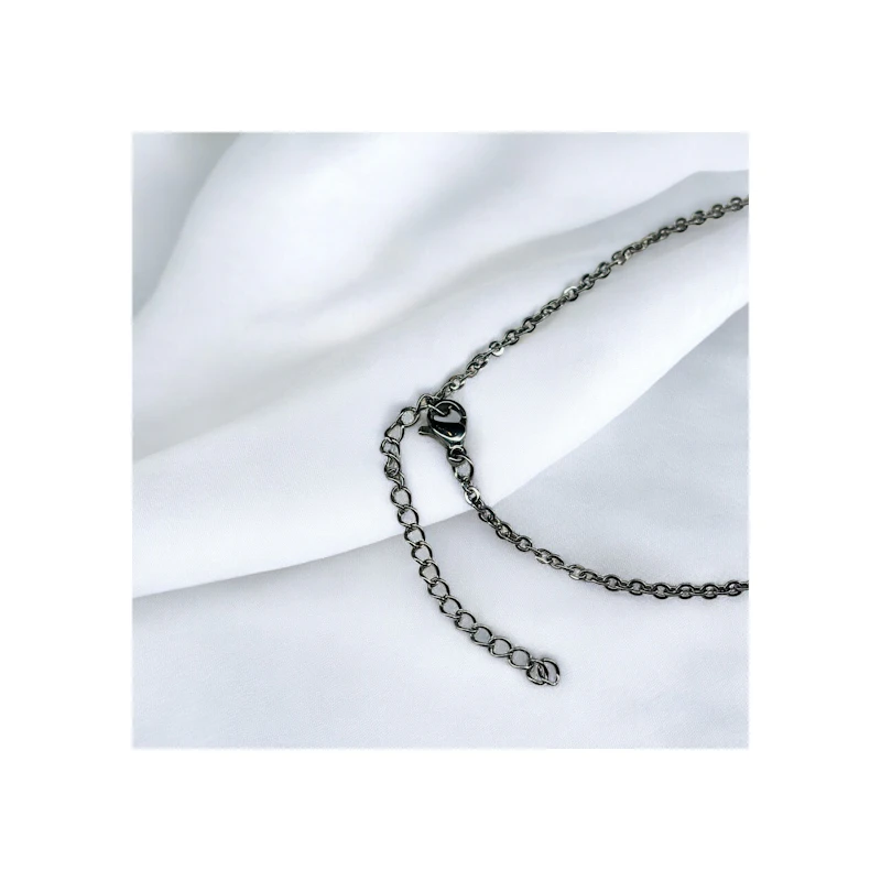 Kette "Sina" mit Obsidian