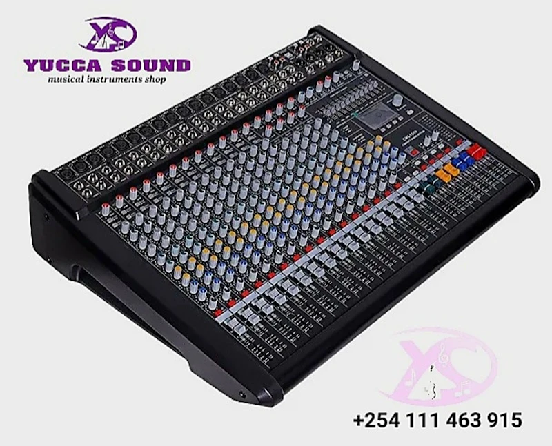 16 channels powered mixer 