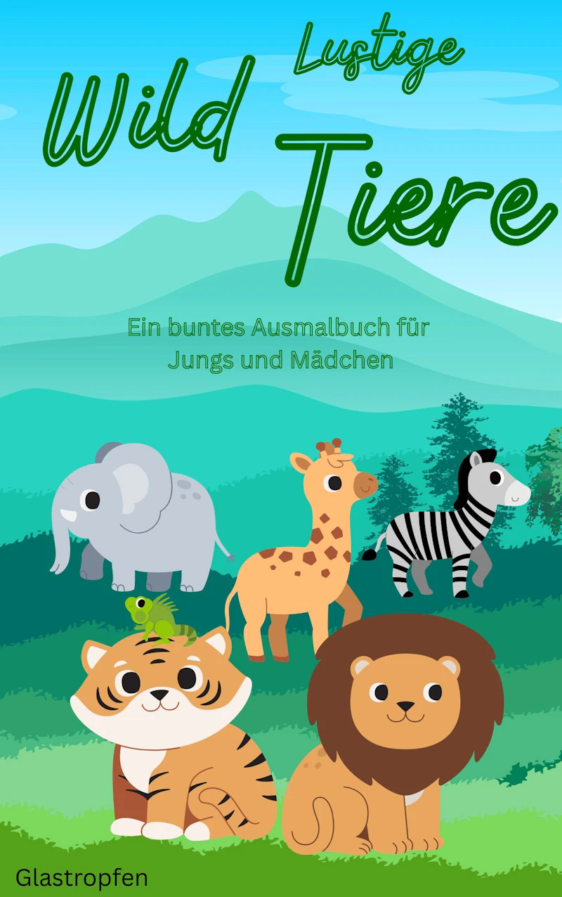 Lustige Wild Tiere