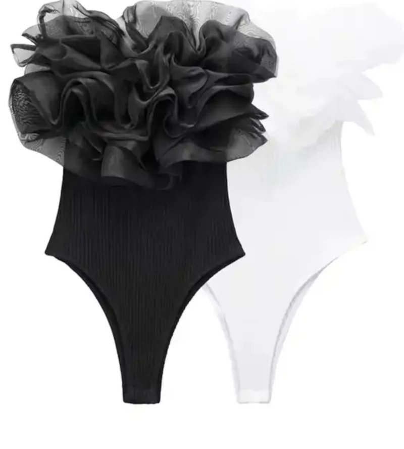 Frill/ ruffle bodysuit
