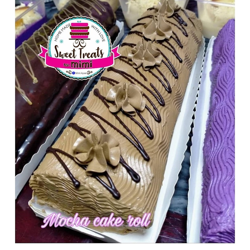 MOCHA ROLL CAKE ala Red Ribbon ( Order it before 3 days for preparation by mimi )