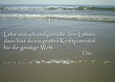 Lebe einfach