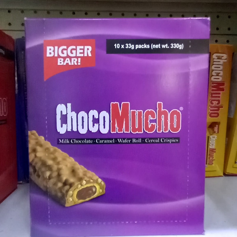 ChocoMucho chocolate bars caramel flavor (Yoyo Mart)