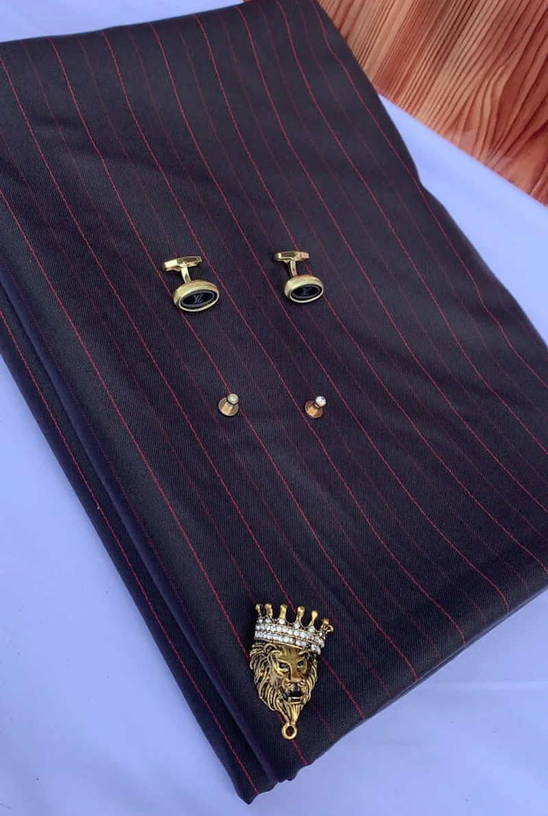 Black and red strips Senator