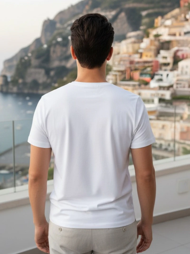 BOSS - T-SHIRT BLANC À LOGO PIXELÉ