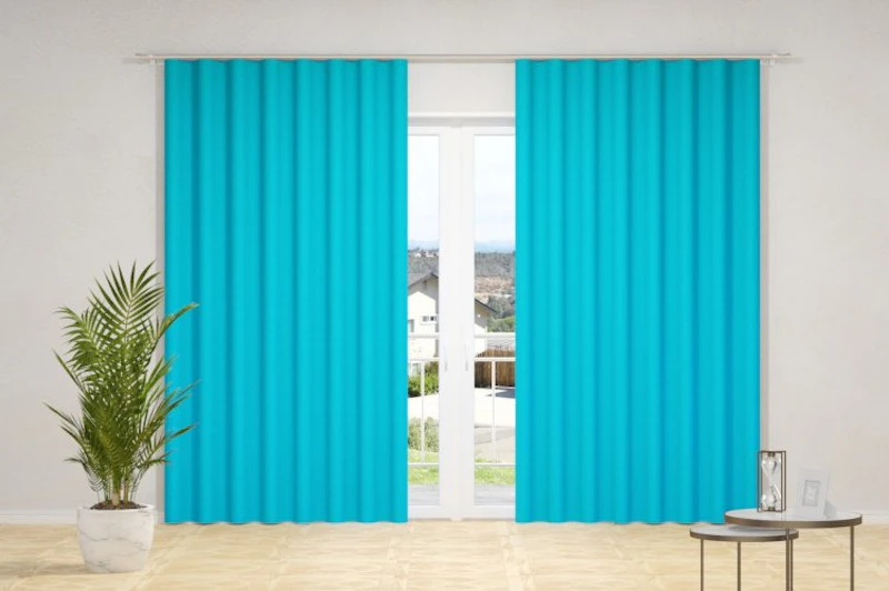 Curtain fabrics - SUNOUT, (back side of fabrics woven in white color), in 85 colors, width - 1,50 m.)