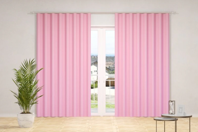 Curtain fabrics - SUNOUT, (back side of fabrics woven in white color), in 85 colors, width - 1,50 m.)