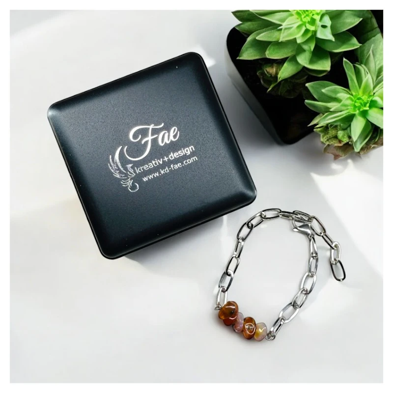 Armband "Ylena" mit Karneol